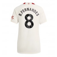 Zenski Nogometni Dres Manchester United Bruno Fernandes #8 Rezervni 2023-24 Kratak Rukav